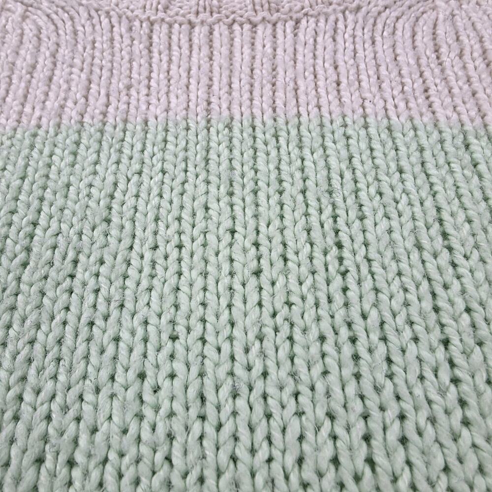 American Eagle Sweater Womens Small Striped Crewneck Pullover Knit Casual Preppy - Picture 11 of 16